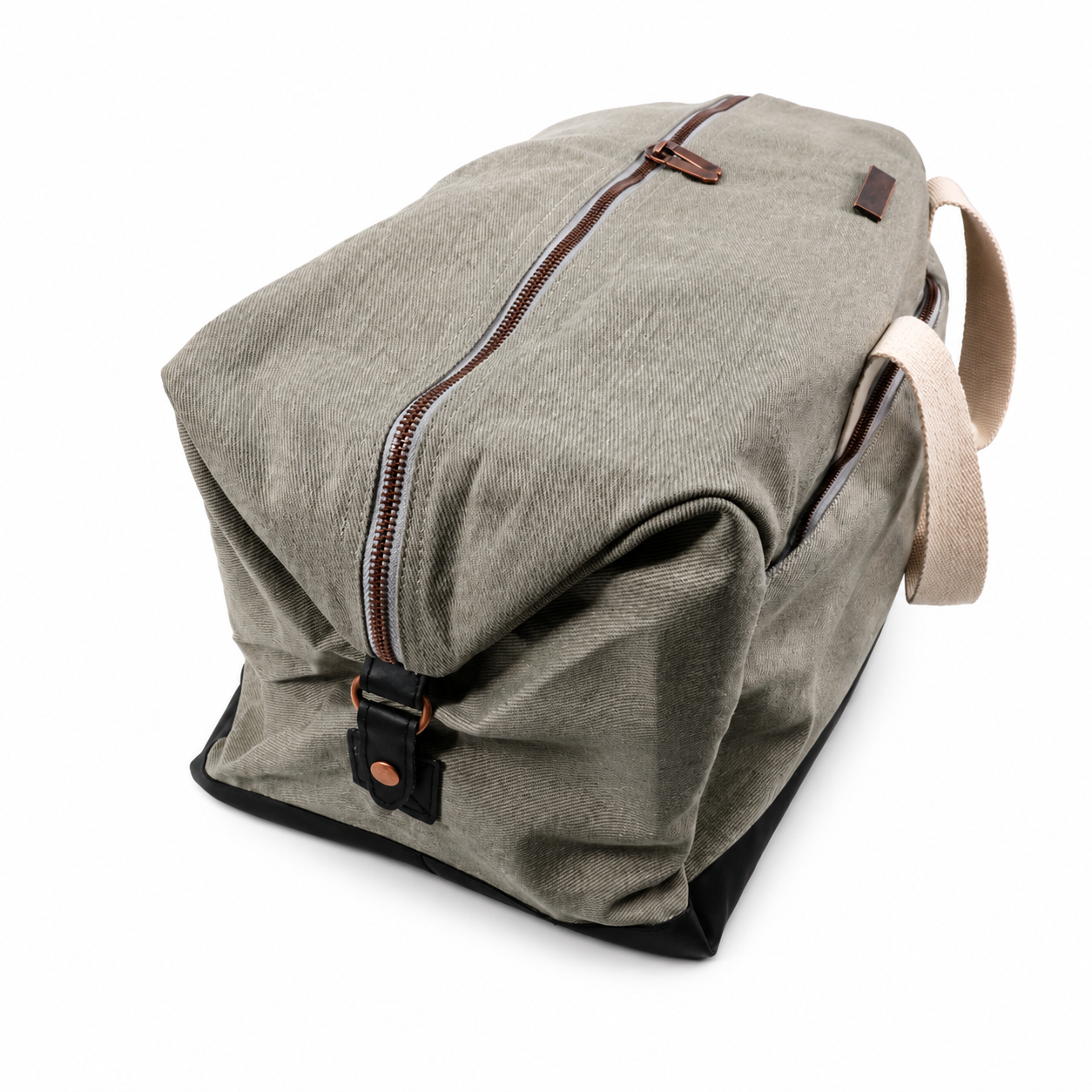 19" Cotton Weekender Travel Bag